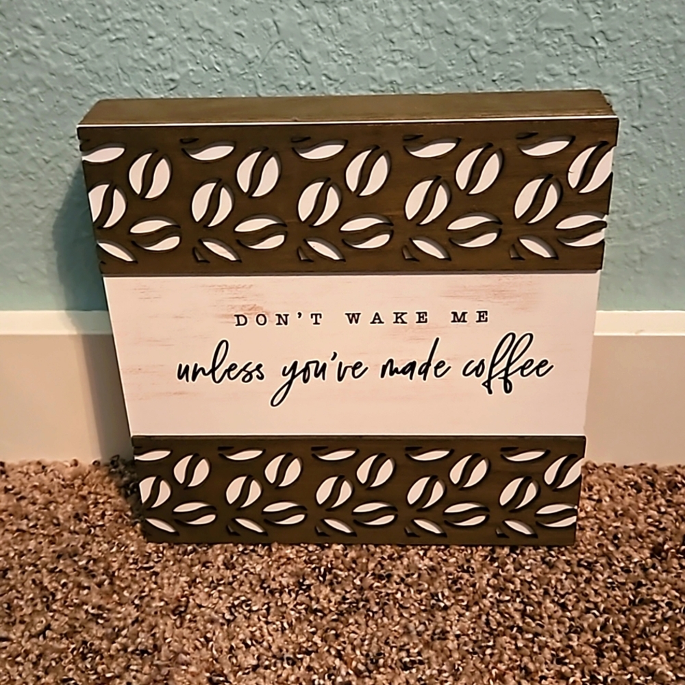 Don't Wake Me Wall Decor